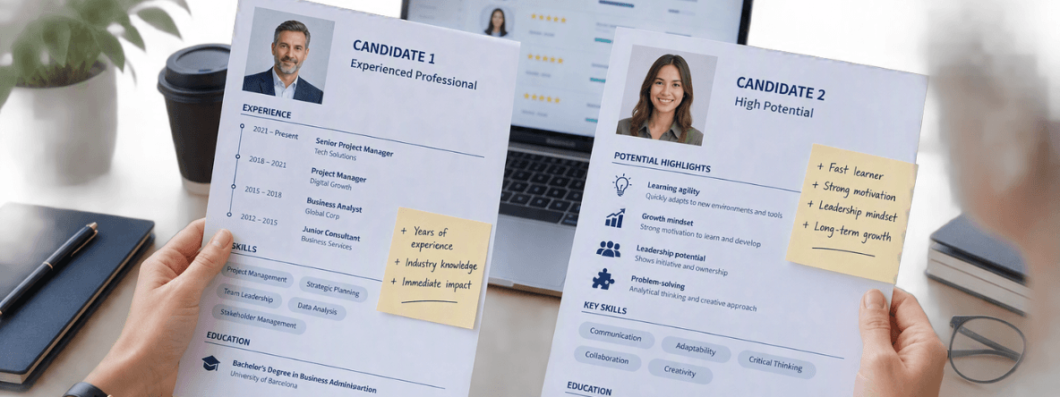 Contratar por potencial o por experiencia: ¿qué es más importante?
